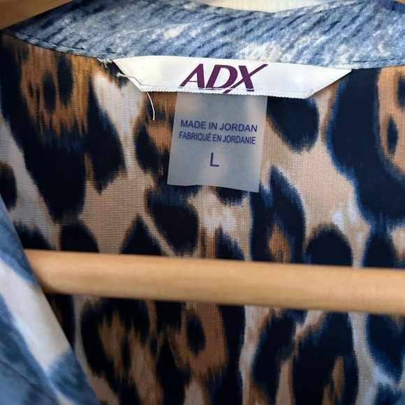 ANIMAL PRINT BLOUSE - Picture 4 of 4